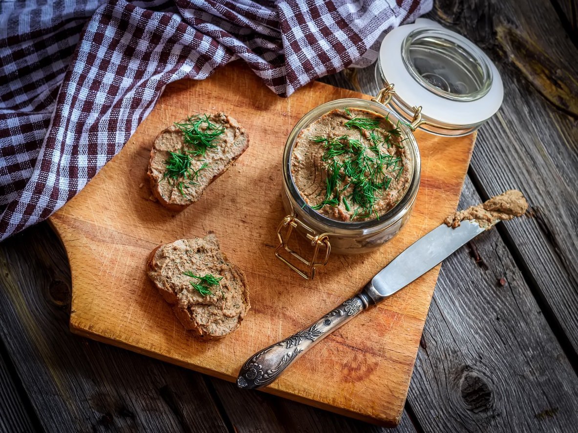 Пате из индюшиной печени — пошаговый рецепт приготовления с фото