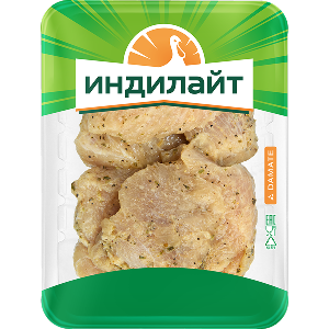 Шашлык из грудки индейки с оливковым маслом