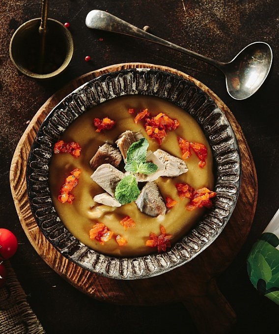 Турецкий чечевичный суп пюре рецепт с фото пошагово
